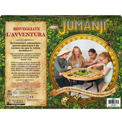 Spin Master - Jumanji Core Refresh - gioco da tavola